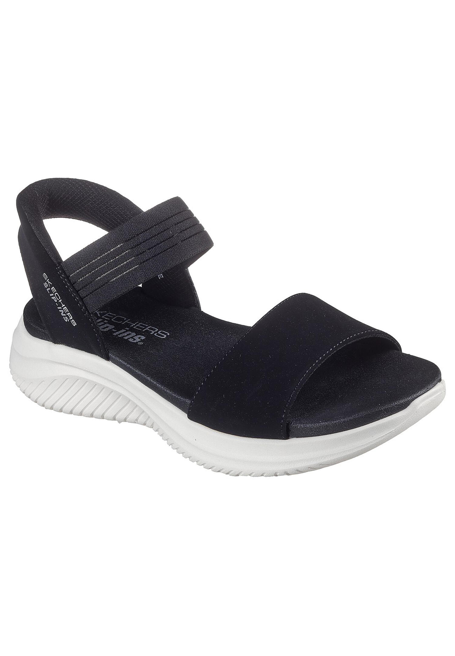 Sandały SKECHERS SLIP INS - SUMMERVILLE Czarny