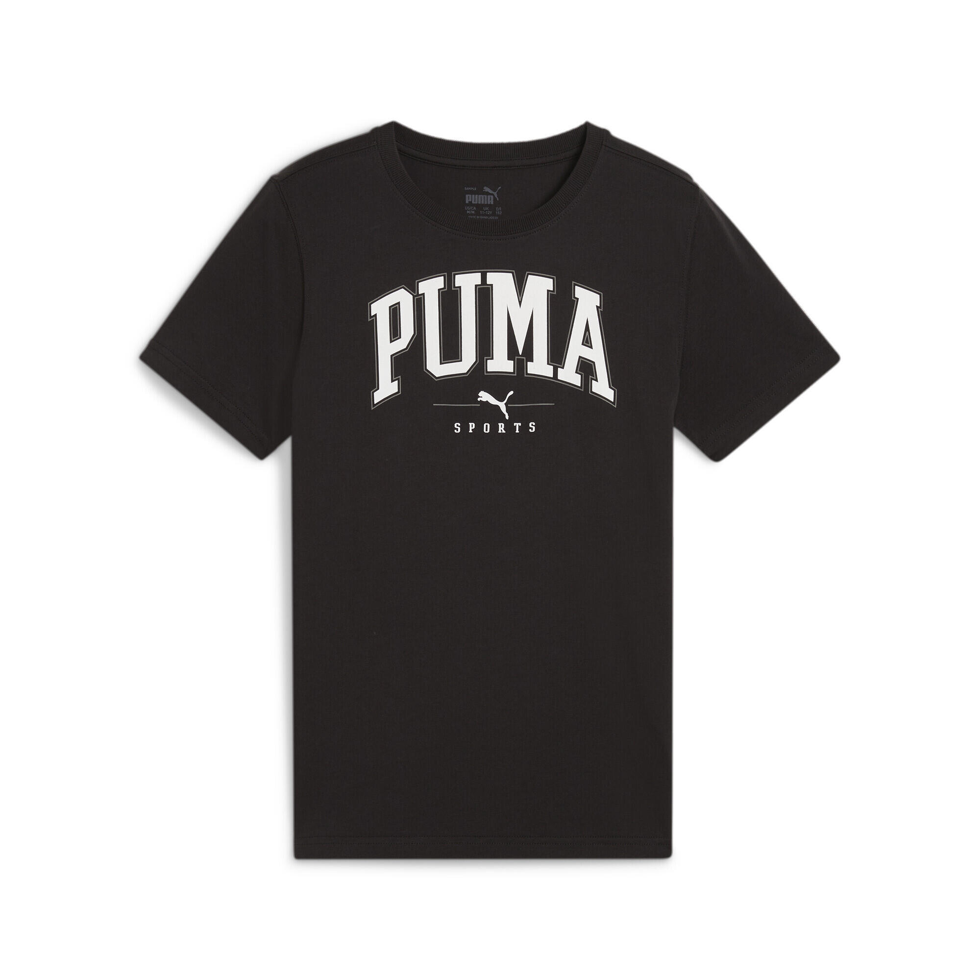 Koszulka PUMA SQUAD dla dzieci i młodzieży, czarna