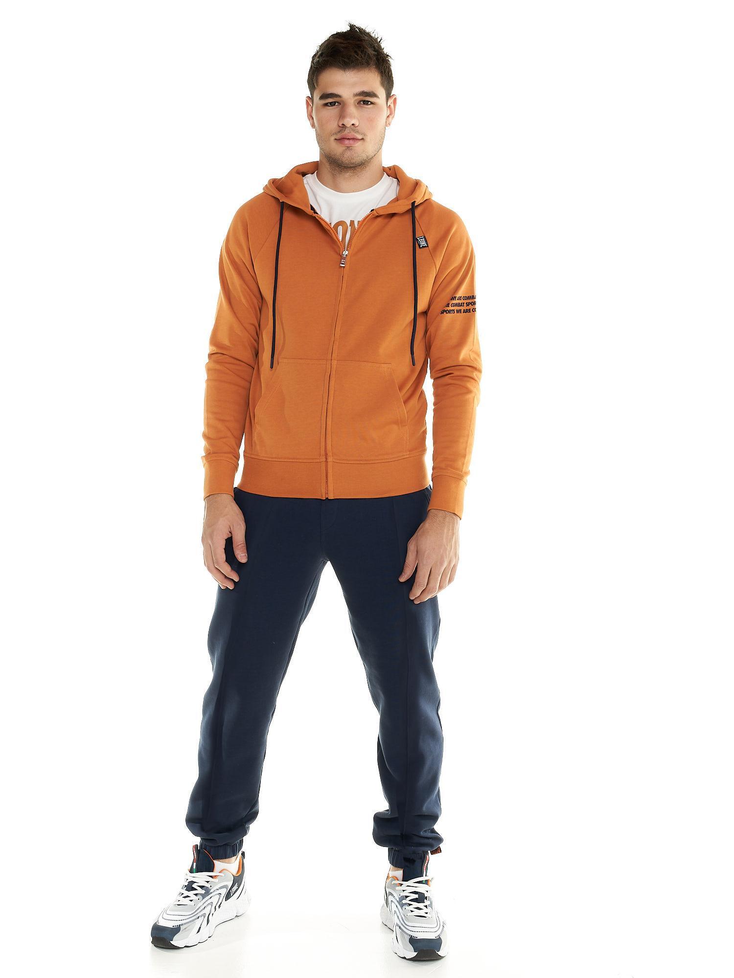 Bluza z bawełna z kaptur na co dzień na siłownię
