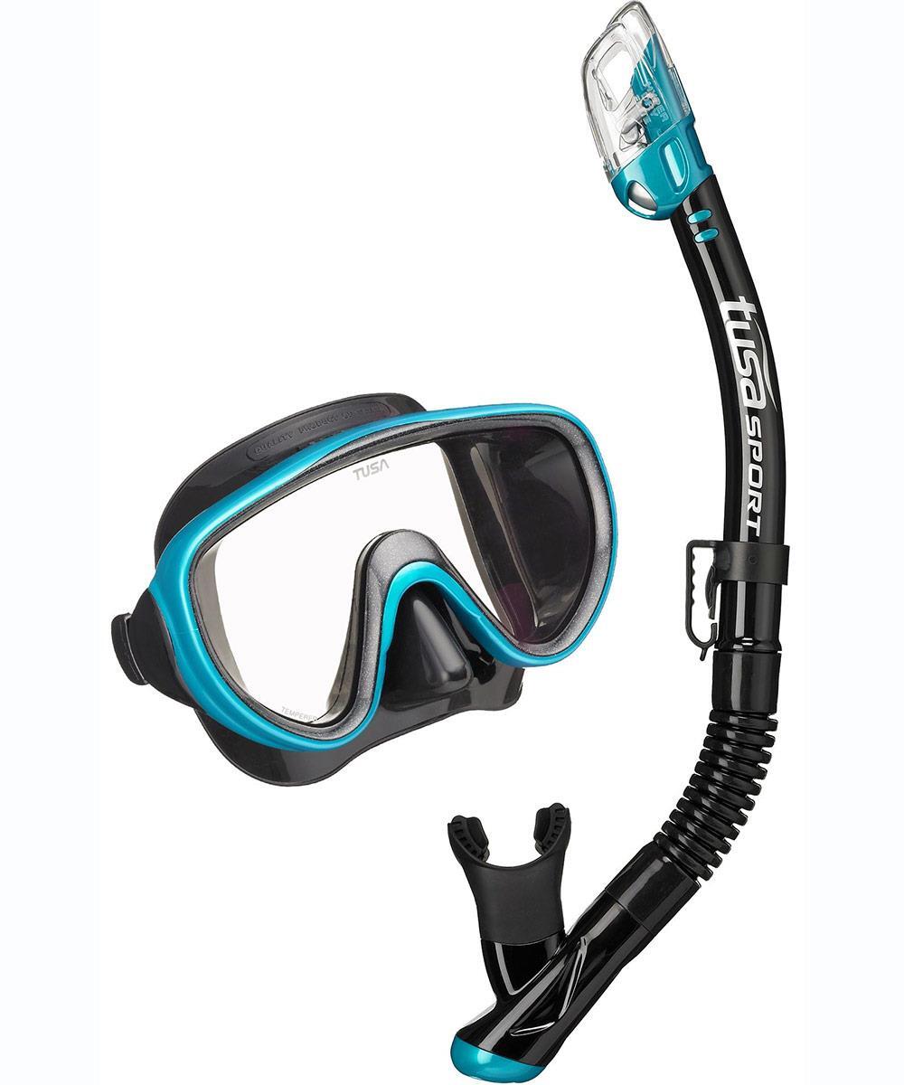 Zestaw Do Nurkowania Tusa Serene Combo – Czarny/Zielony Oceaniczny