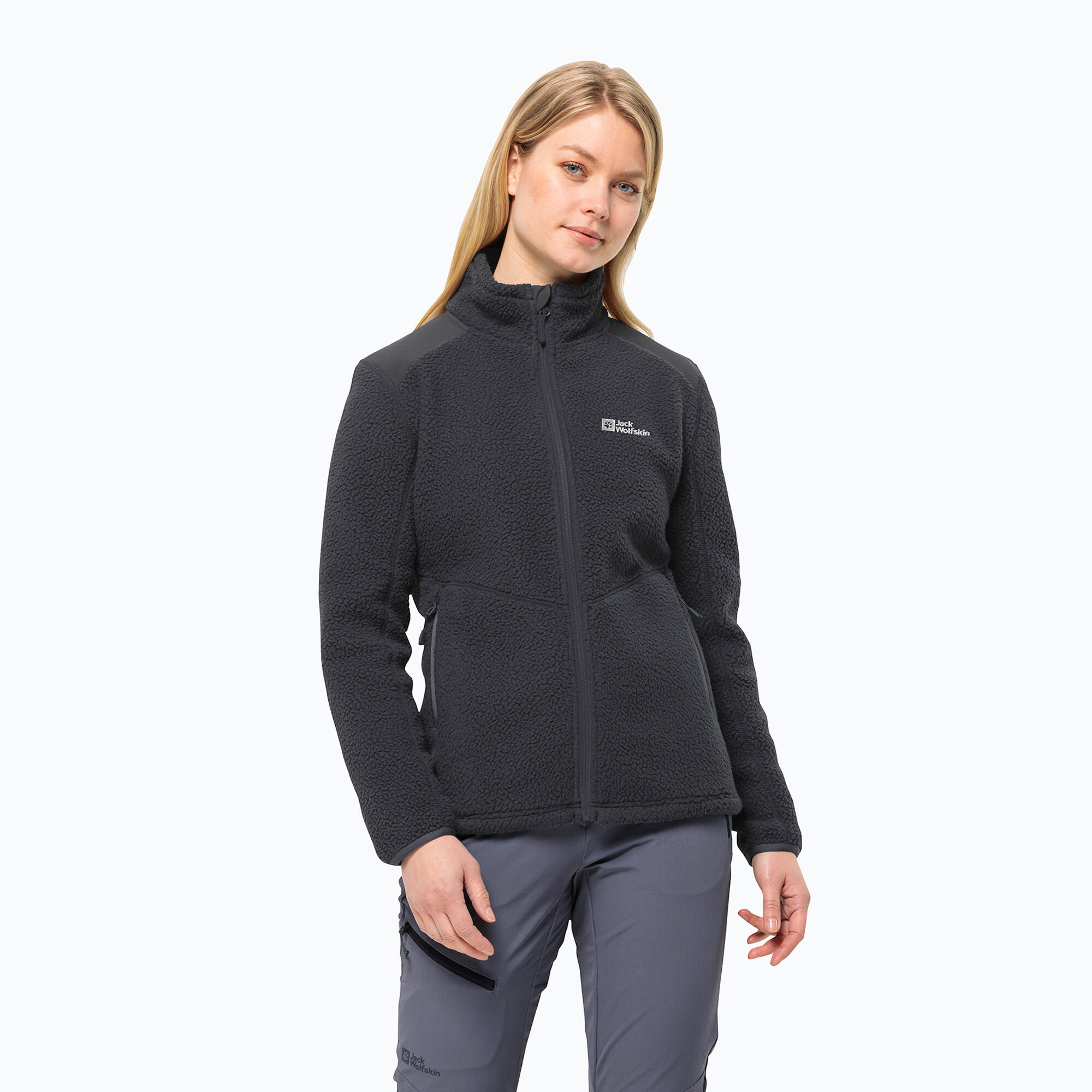 Bluza polarowa damska Jack Wolfskin Kammweg Pile Fz