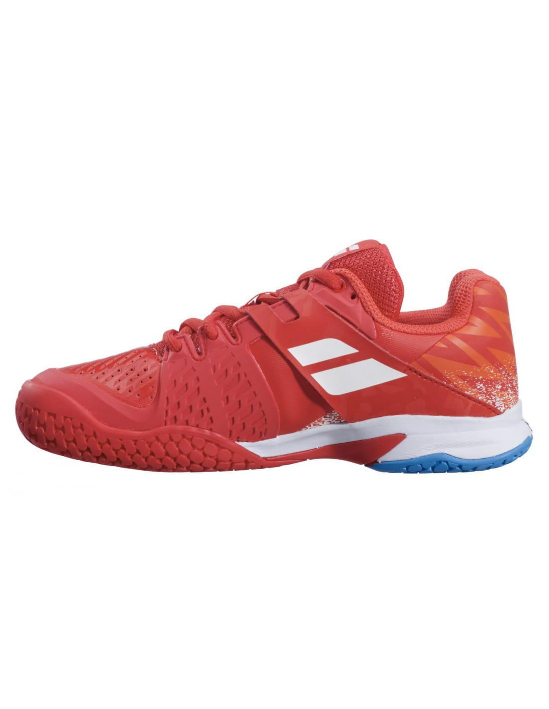 Buty tenisowe dziecięce Babolat Propulse All Court Junior tomato/white 37