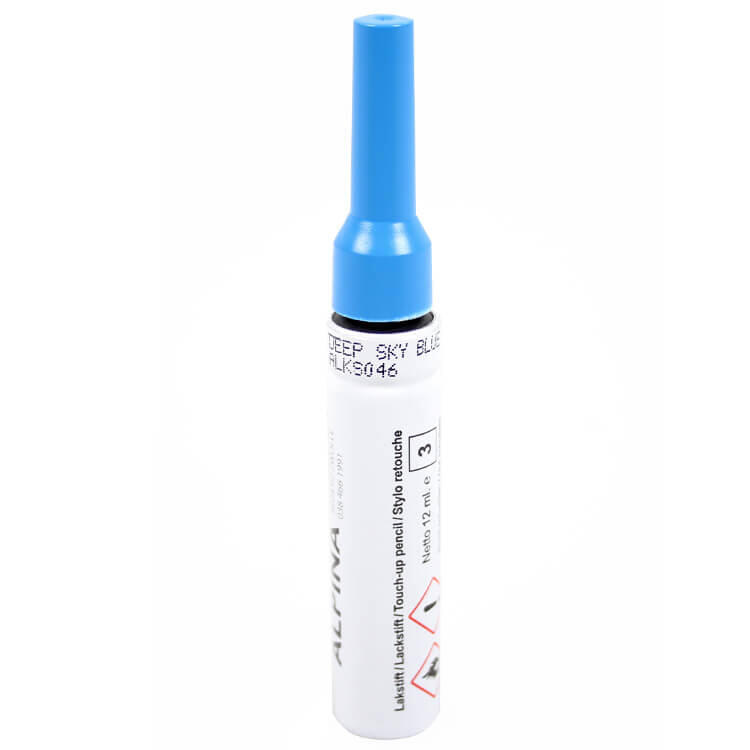 Alpina Lakstift Deep Sky Blue PMS 801