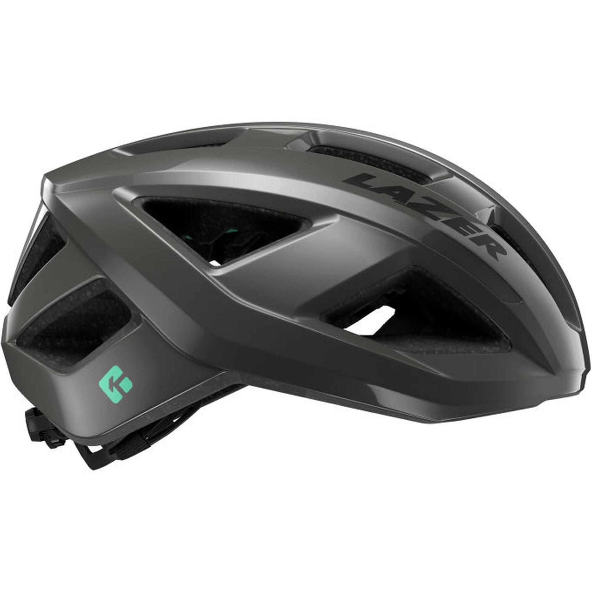 Kask szosowy/gravelowy Tonic KinetiCore tytanowy