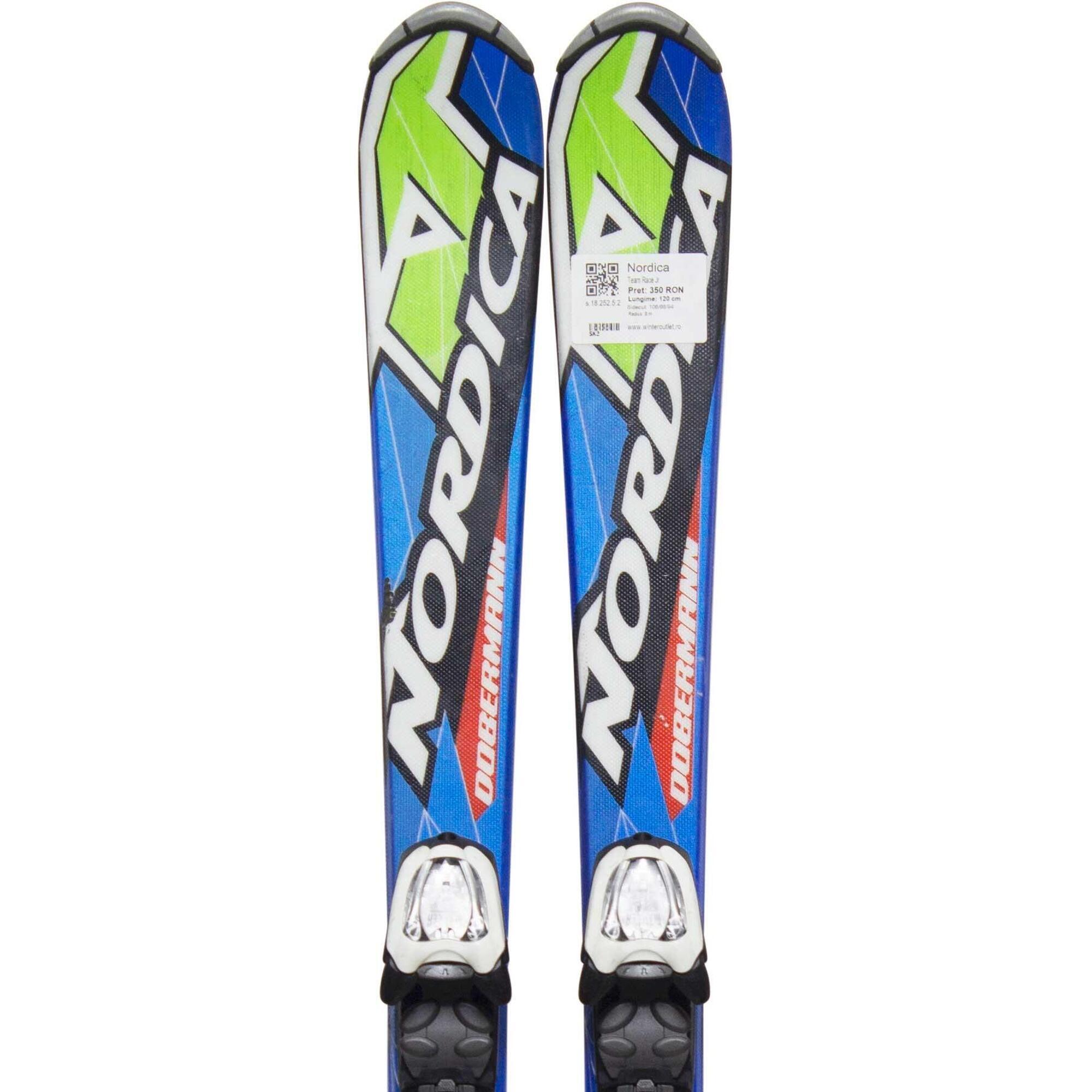 Second Life- Narty NORDICA Team Race Jr 120 cm - Stan bardzo dobry