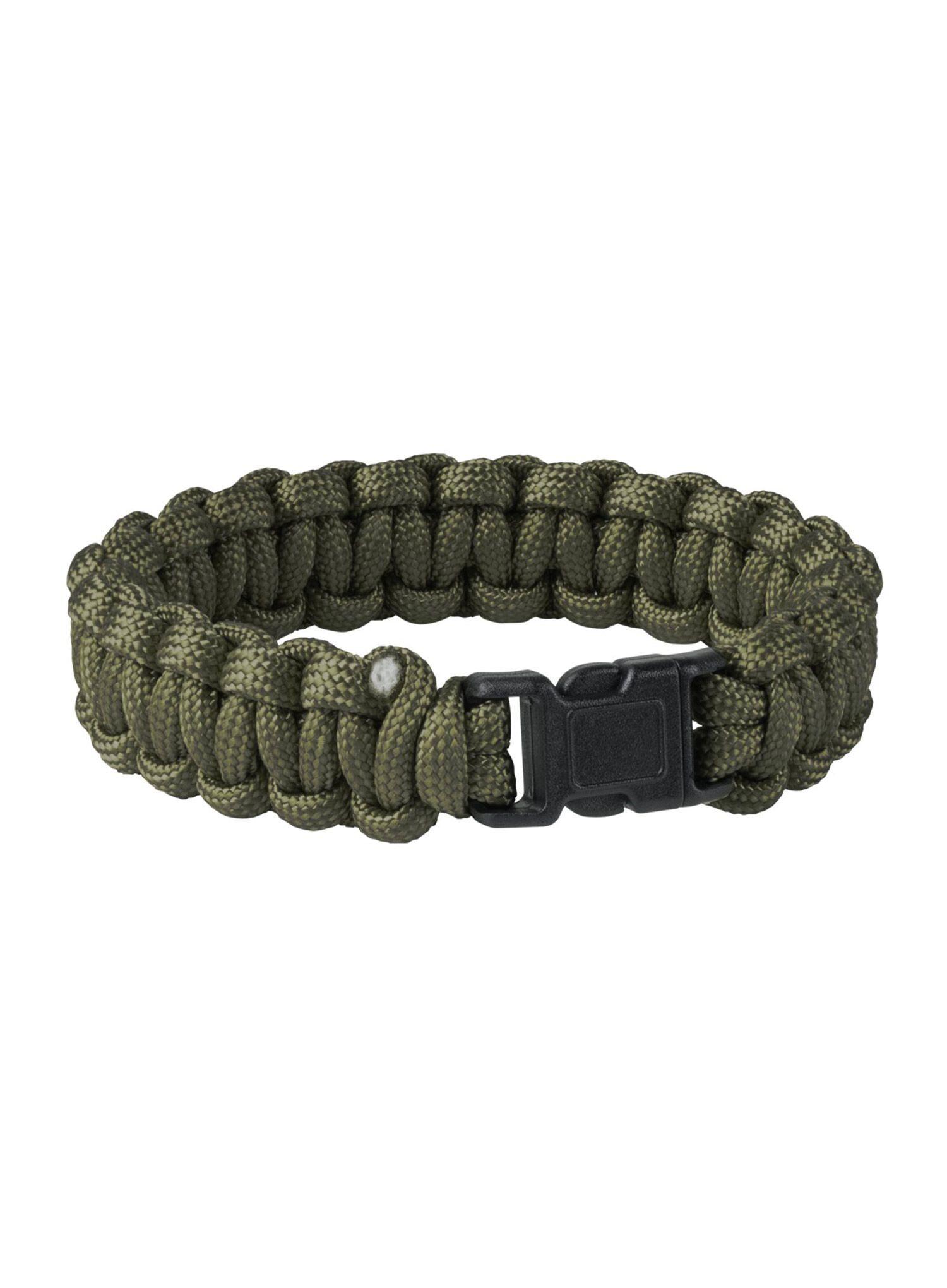 Bransoletka Helikon-Tex Survival Bracelet - Paracord - olive green