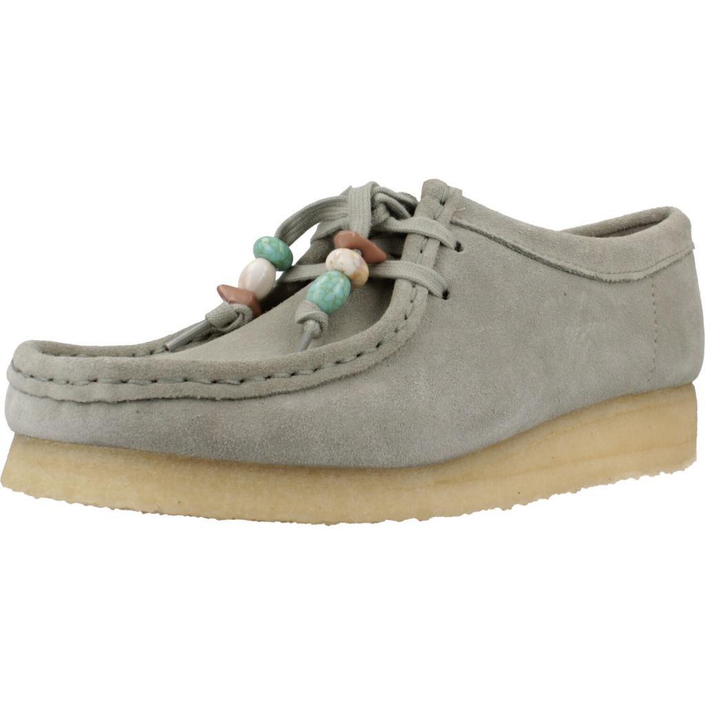 Buty CLARKS WALLABEE Zielony