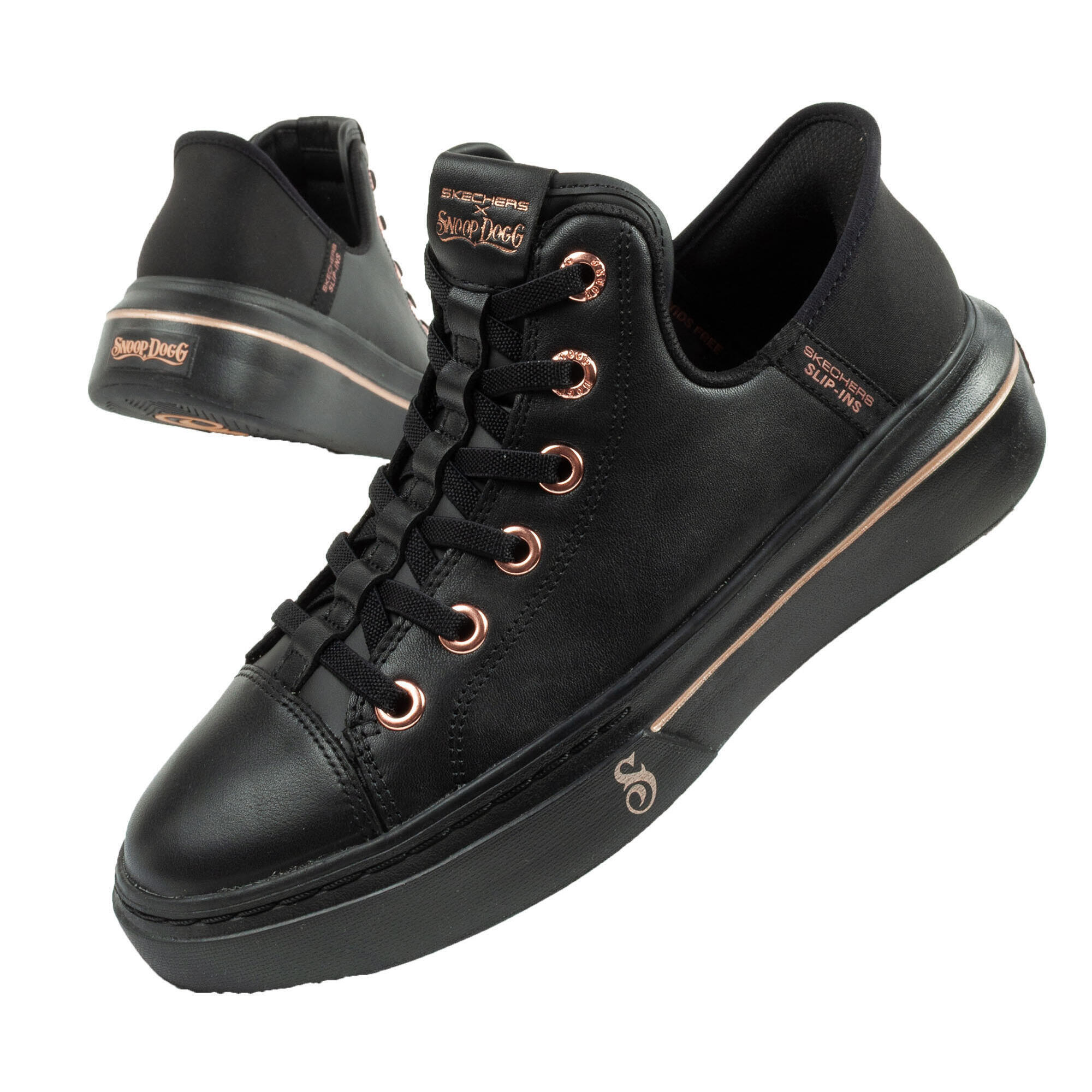Buty sportowe trampki damskie Skechers SLIP-INS Snoop Dogg