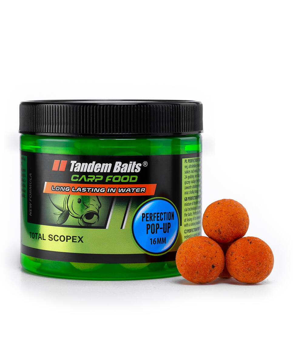Kulki pływające Carp Food Perfection Pop-Up 16mm/70g Total Scopex
