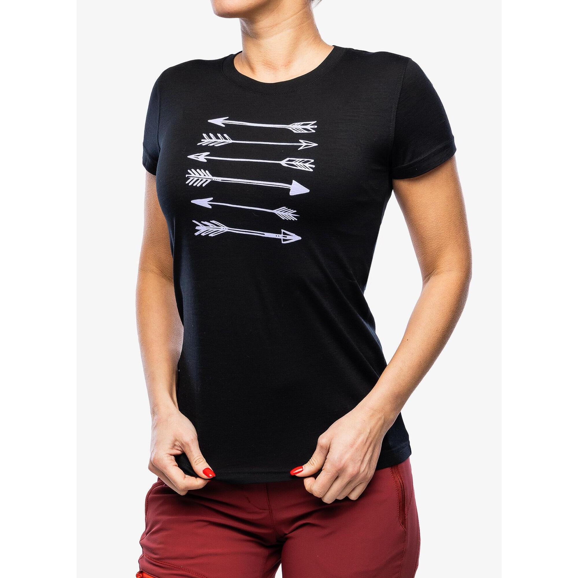 Koszulka merino damska Sensor Merino Active PT Tee S/S