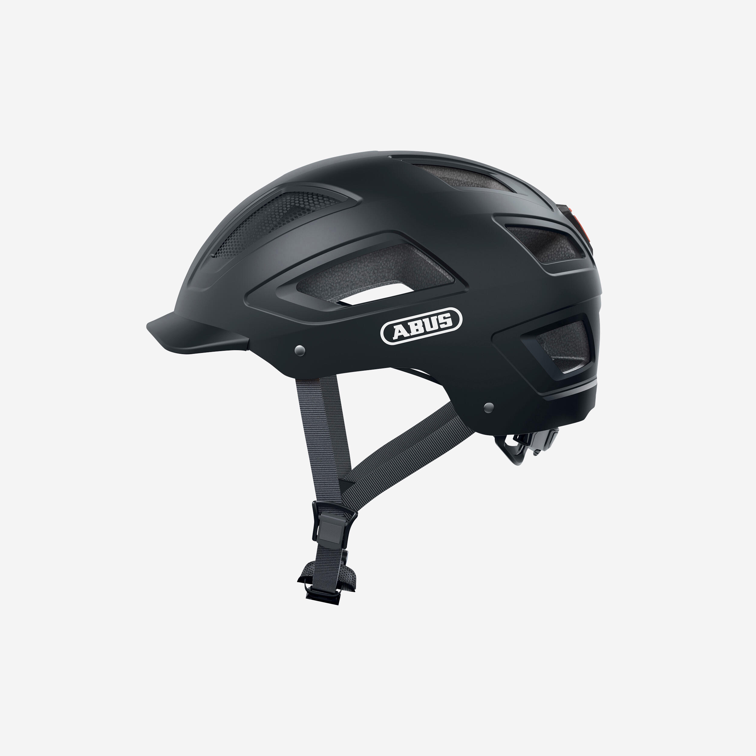 Kask na rower miejski Abus Villite 2.0 z lampką z tyłu
