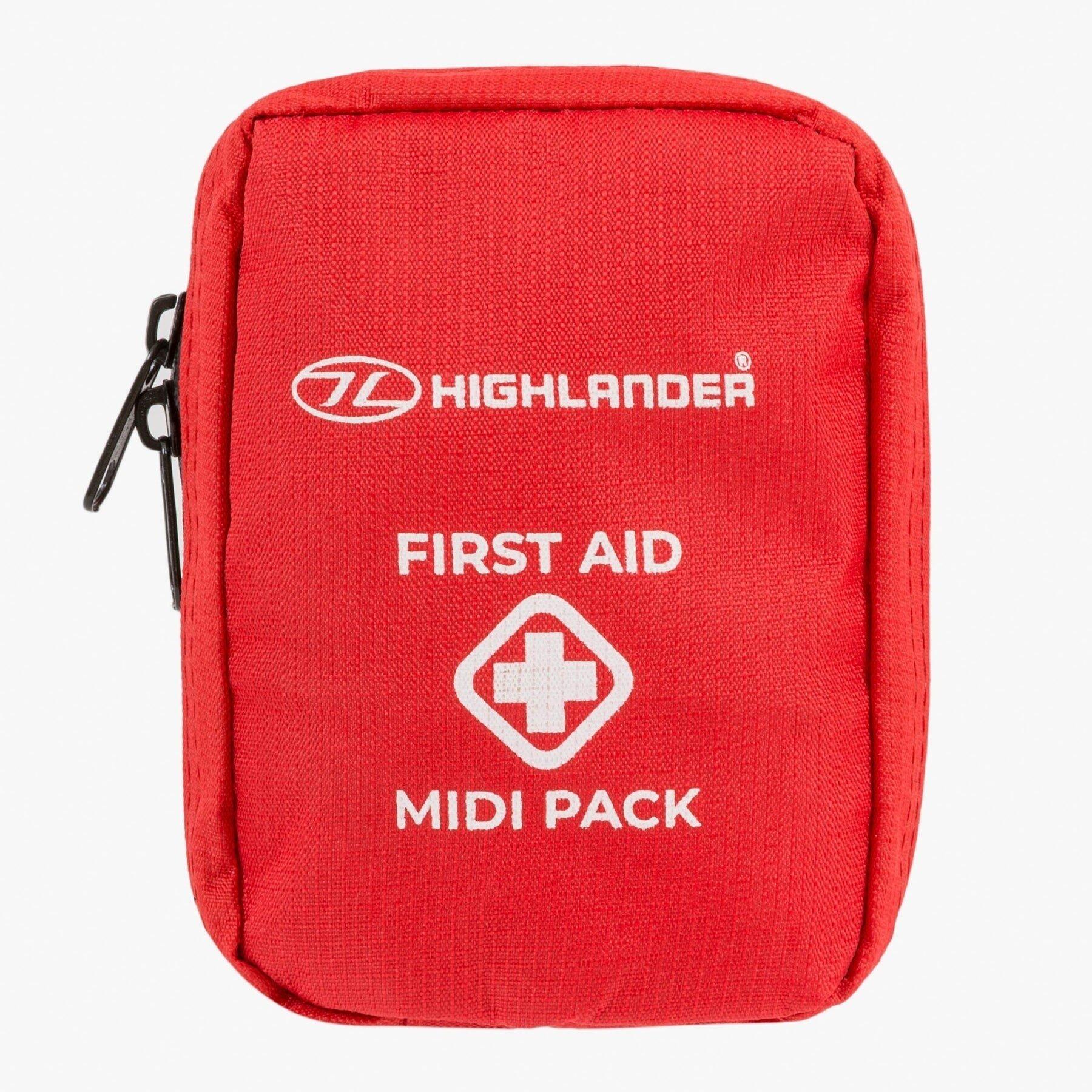 outdoorowy Zestaw pierwszej pomocy Midi Pack Red Highlander