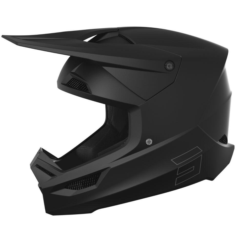Dorosły Kask Rowerowy Shot Race Solid, Czarny