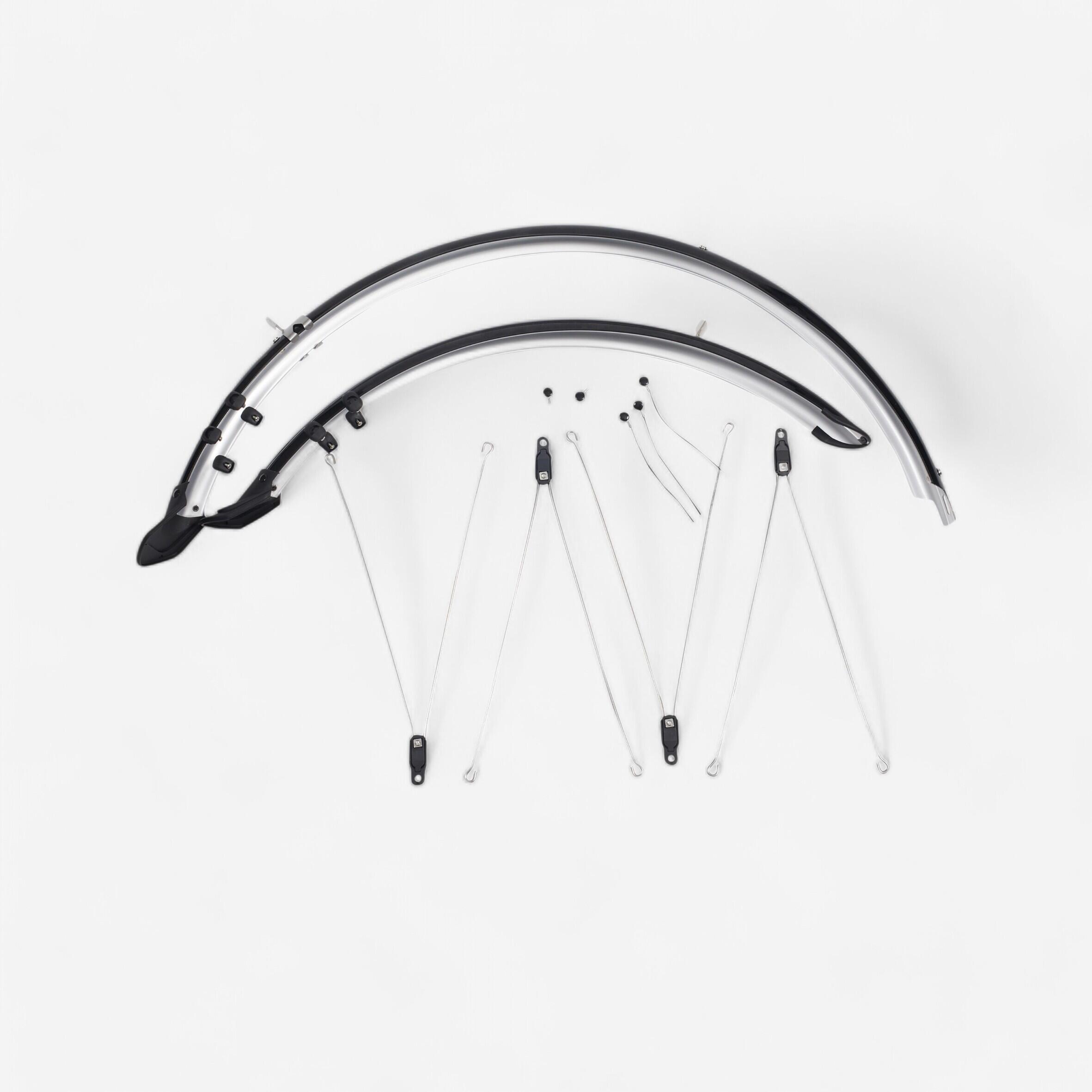 Błotniki 28 Elops z wewnętrznym kablem do roweru miejskiego