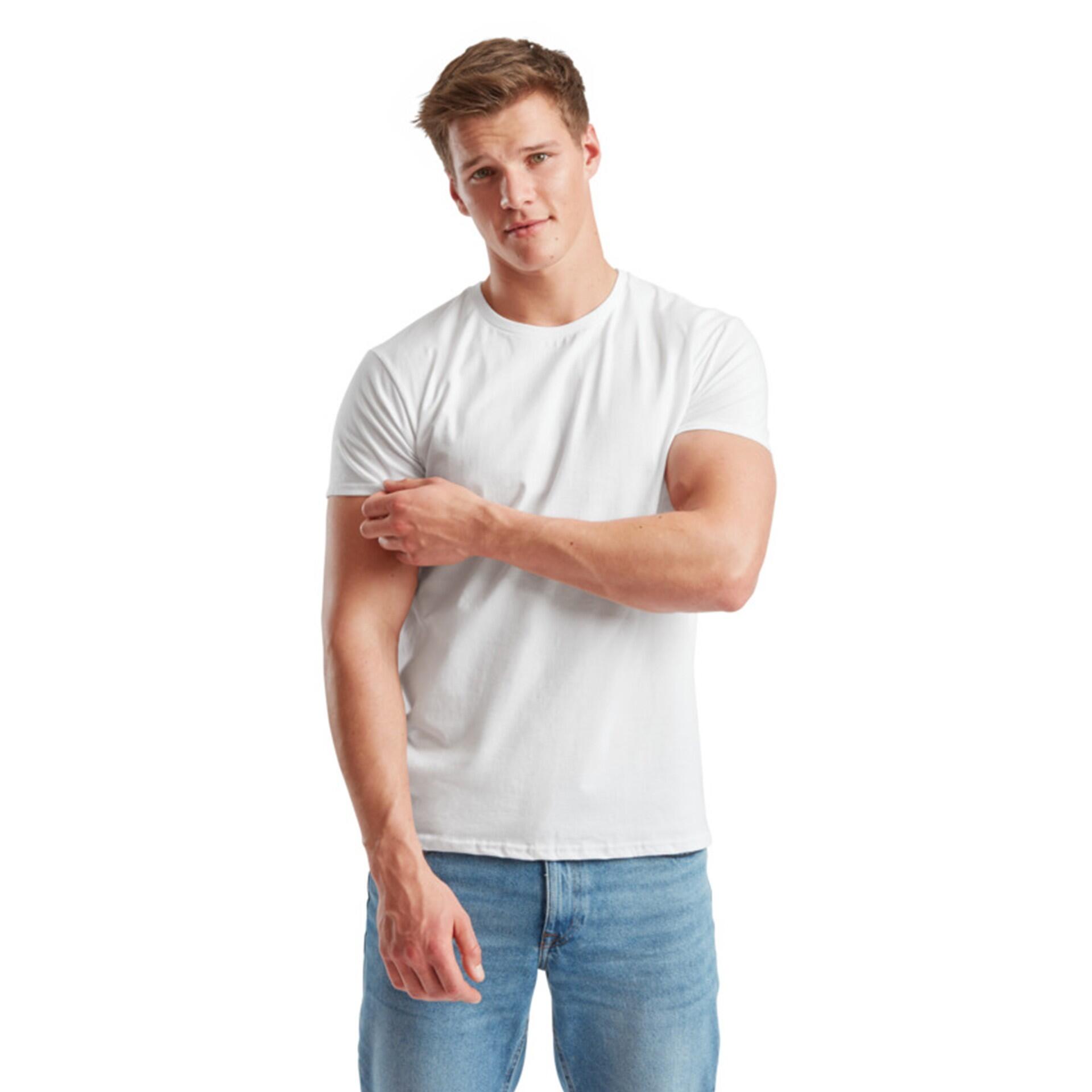 Koszulka Fruit Of The Loom Iconic 150 T Blanco