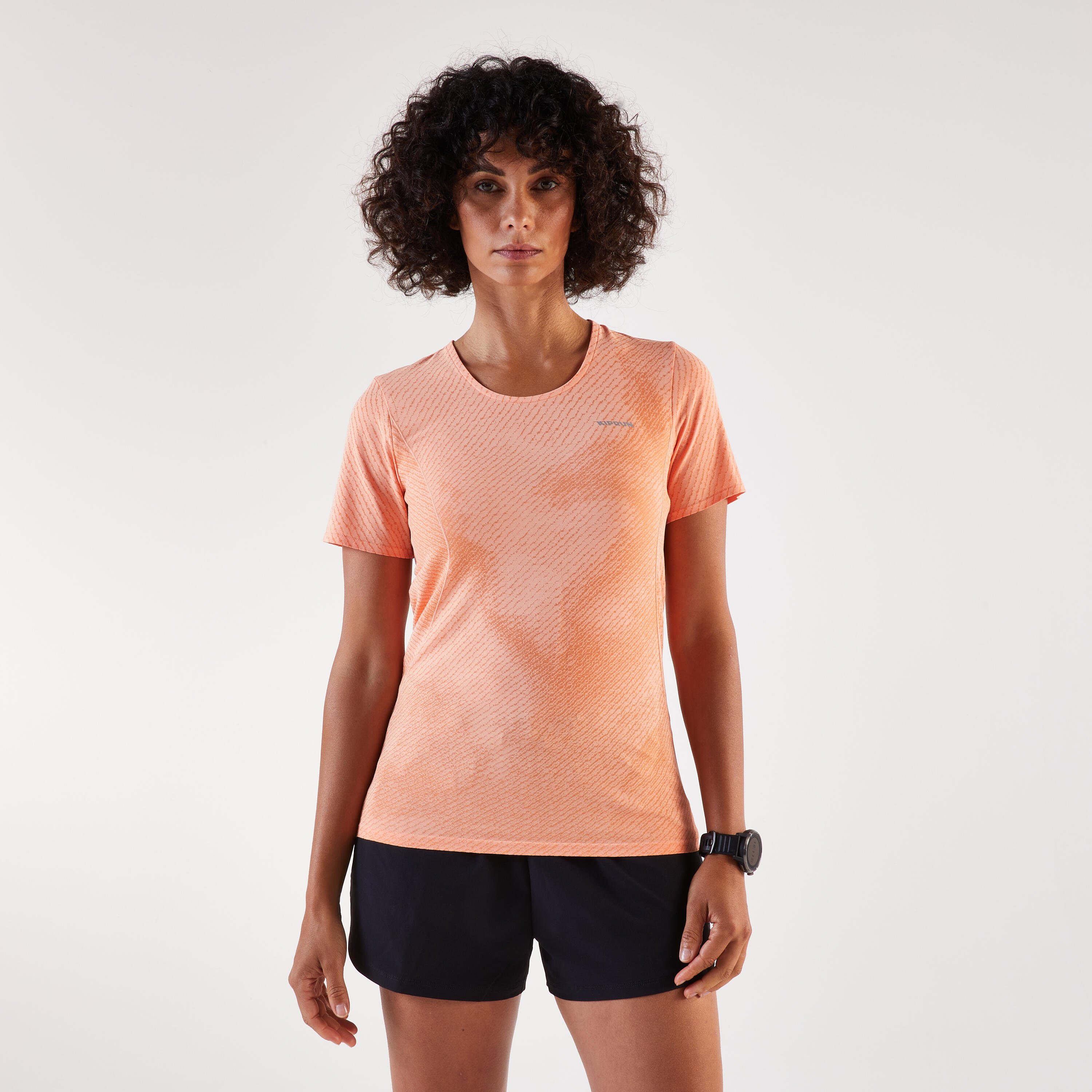 Koszulka do biegania damska Kiprun Run 500 Comfort