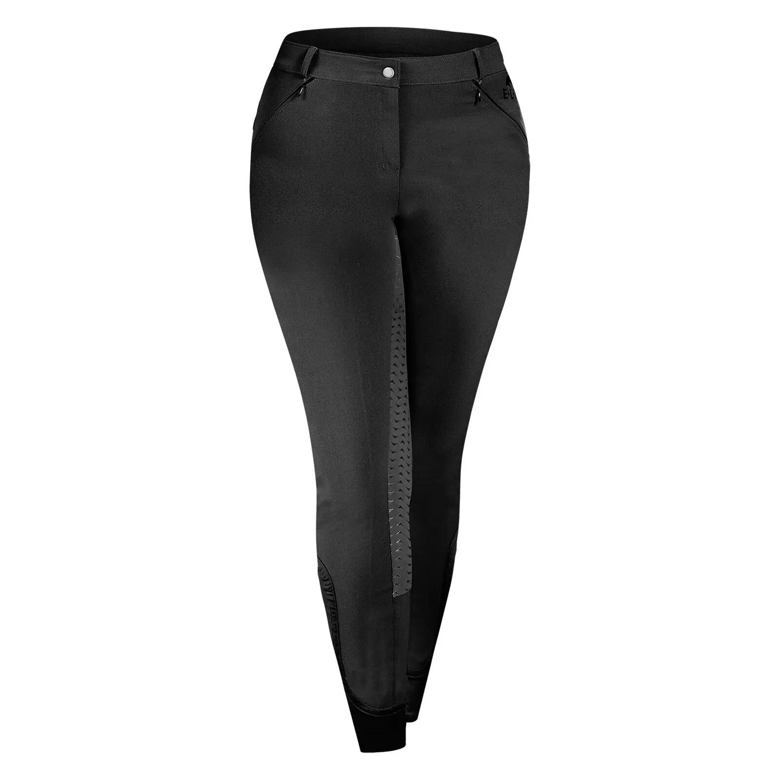 Leggins jeździeckie z pełnym gripem dla kobiet ELT Dahlia Silikon