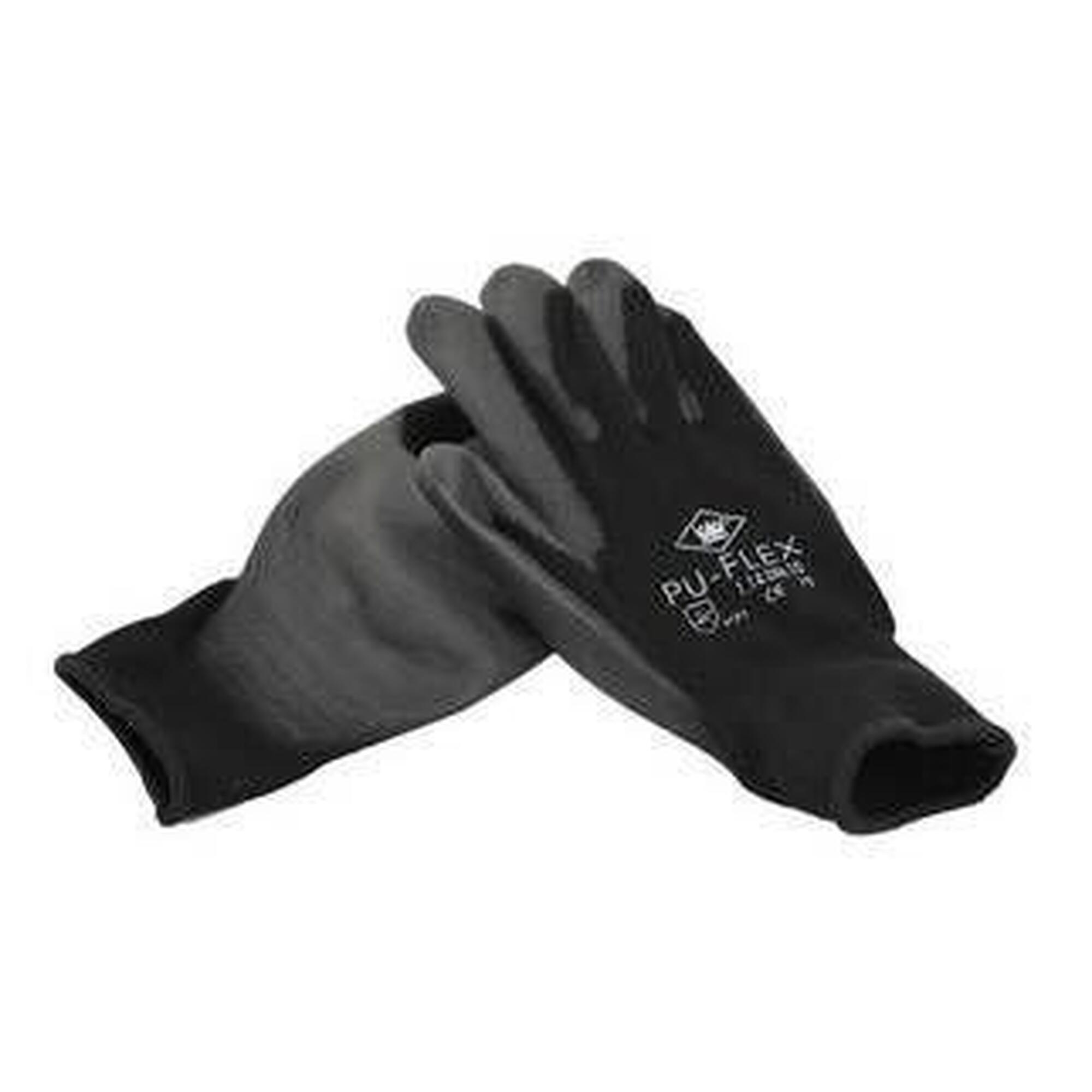 Cycplus Rękawiczki robocze PU-flex M (8) czarne
