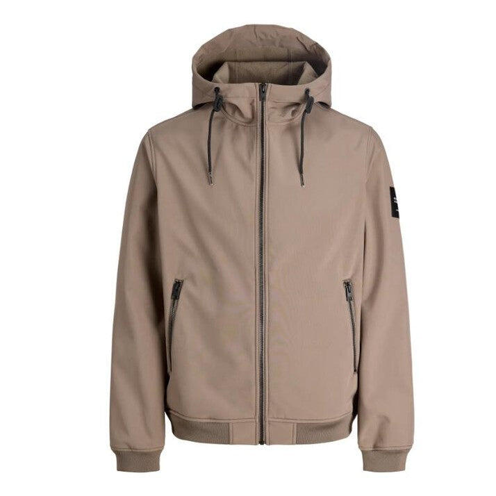 Kurtka Jack & Jones Basic Softshell Beżowa