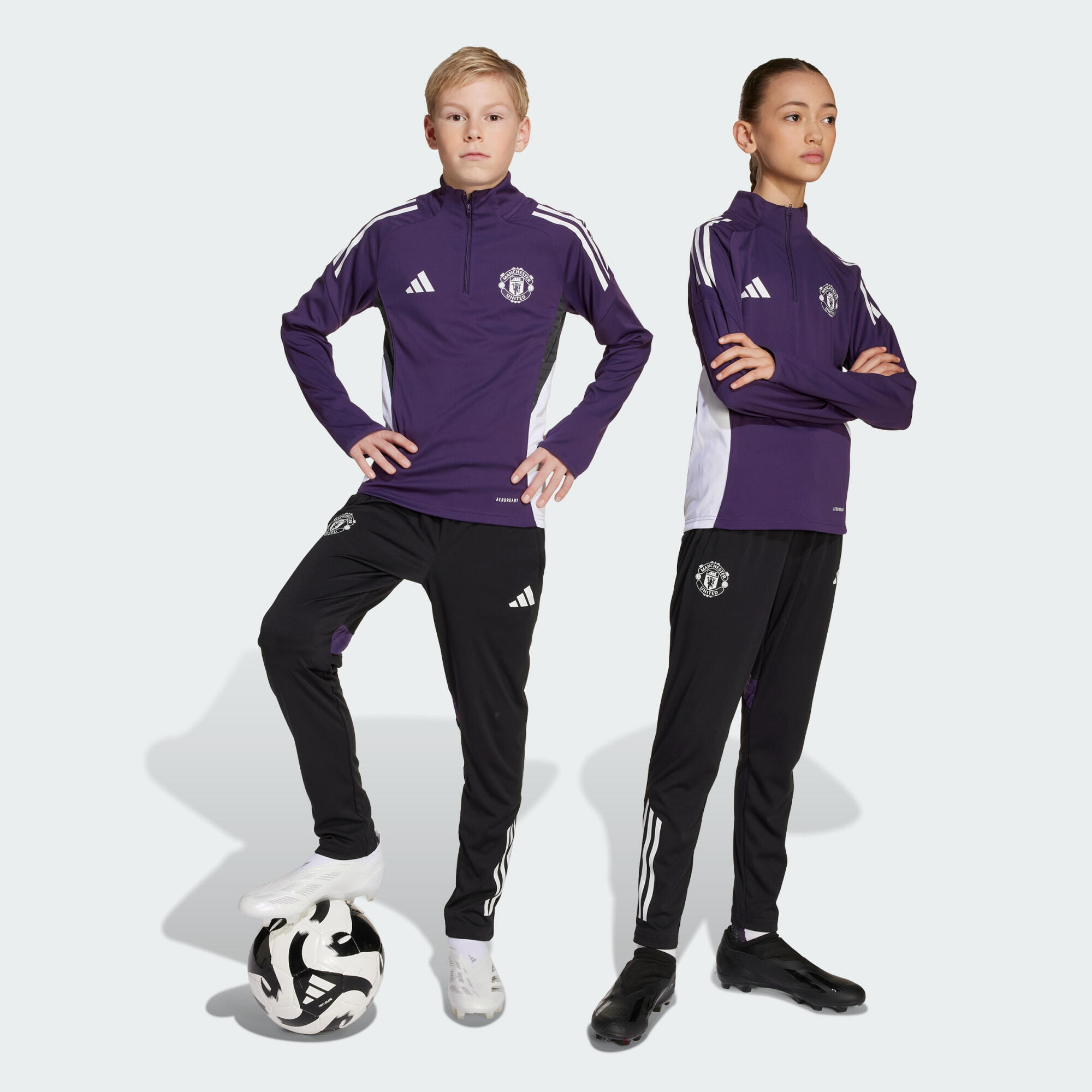 Spodnie Manchester United Tiro 25 Competition Training Kids