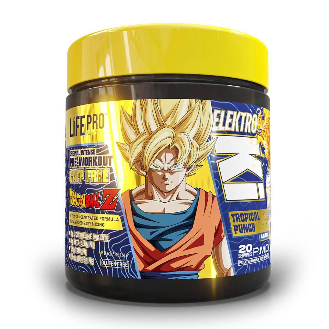Elektro Ki Bezkofeinowa Dragon Ball Z Edycja Limitowana - 400g Tropical Punch Li