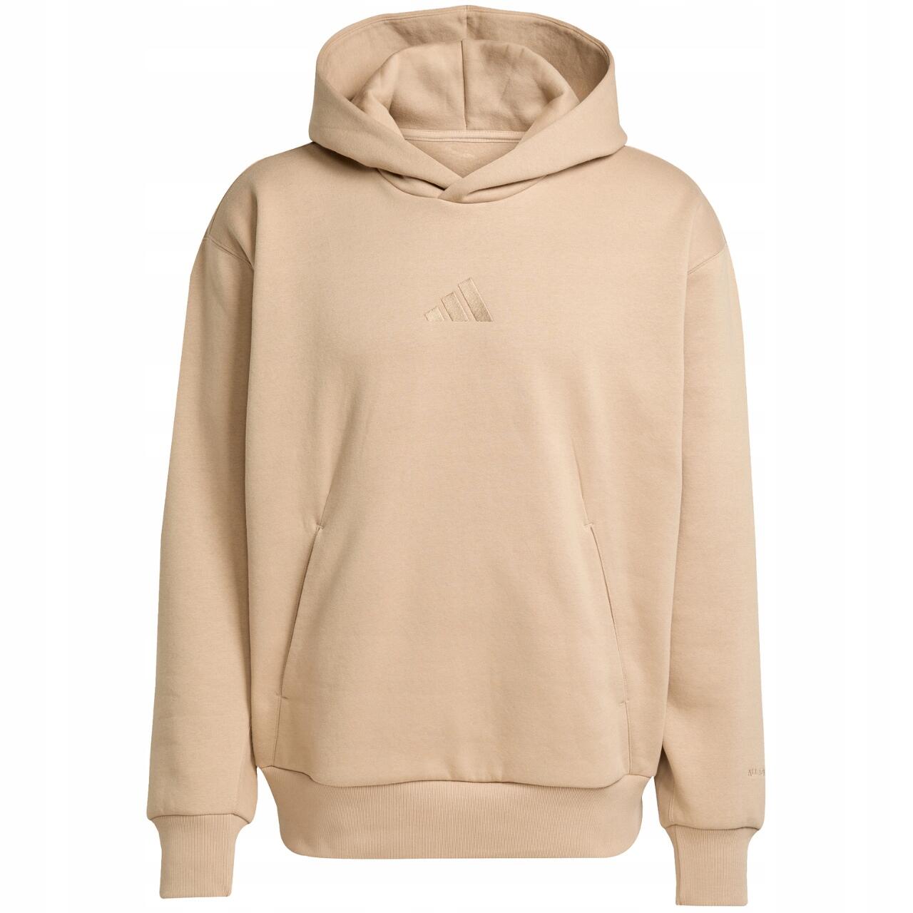 Męska bluza adidas All Szn Fleece beżowa