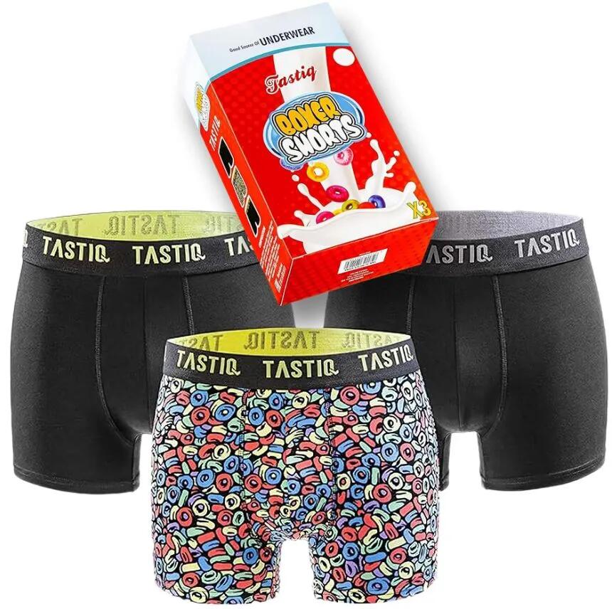 Tastiq bokserki 3 szt. w pudełku prezentowym, S
