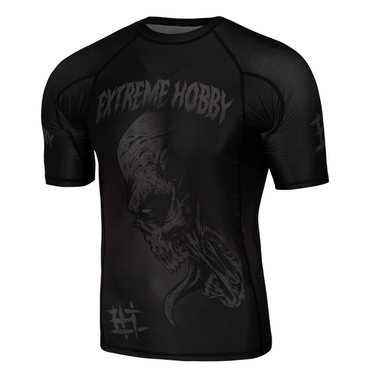 Koszulka Męska Rashguard MMA na Siłownię EXTREME HOBBY NIGHTMARE 2