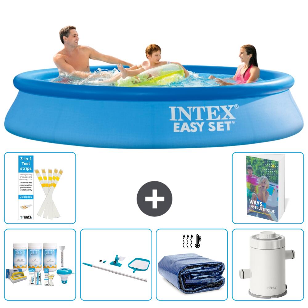 INTEX Basen Easy Set Okrągły - 305x61 cm - 7-częściowy S93