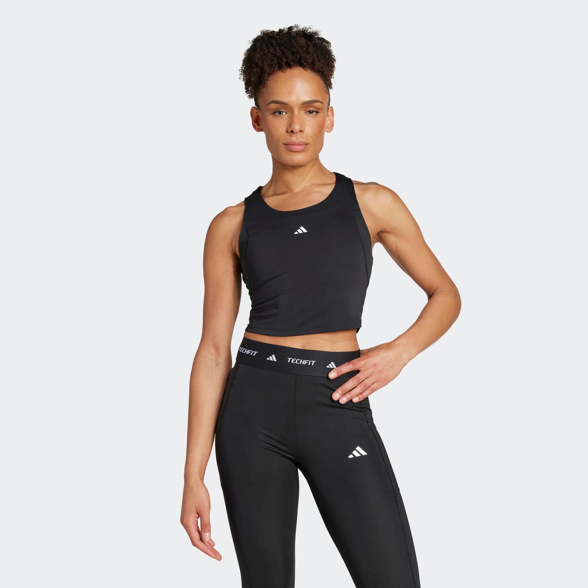 Koszulka fitness damska ADIDAS bez rękawów
