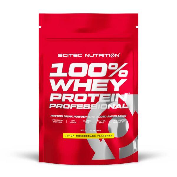 100% profesjonalne białko serwatkowe - 500 g sernik cytrynowy Scitec Nutrition