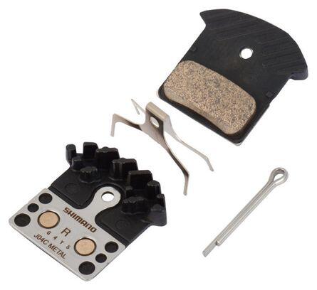 Shimano J04C metaliczne klocki hamulcowe z żeberkiem