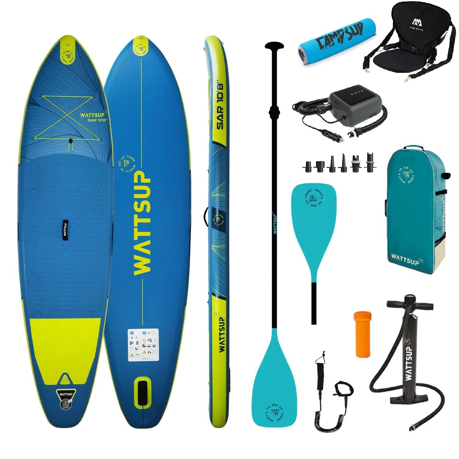 Deska SUP Pompowana WattSup SAR 10'8 325cm SUPER COMBO
