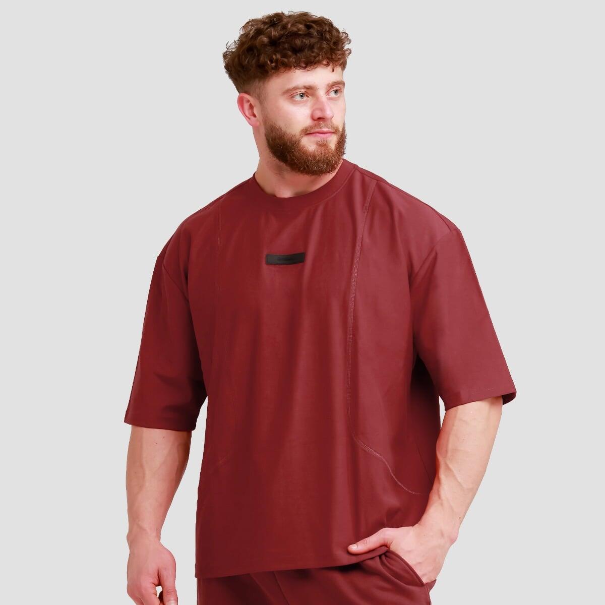 Koszulka męska fitness oversize Unstoppable Red