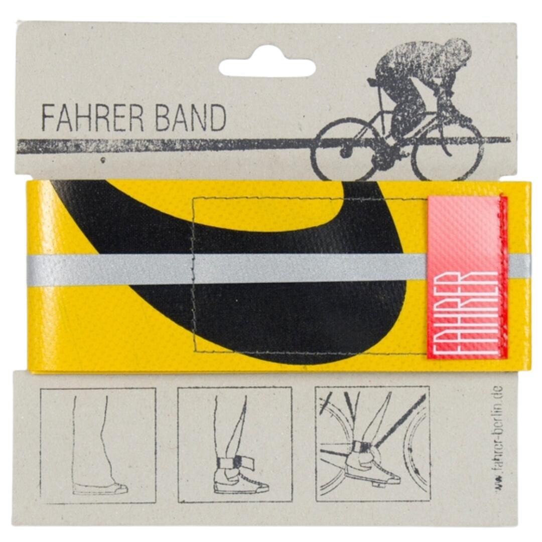 Fahrer Odblaskowa opaska do klipsa spodni z plandeki 47×5 cm