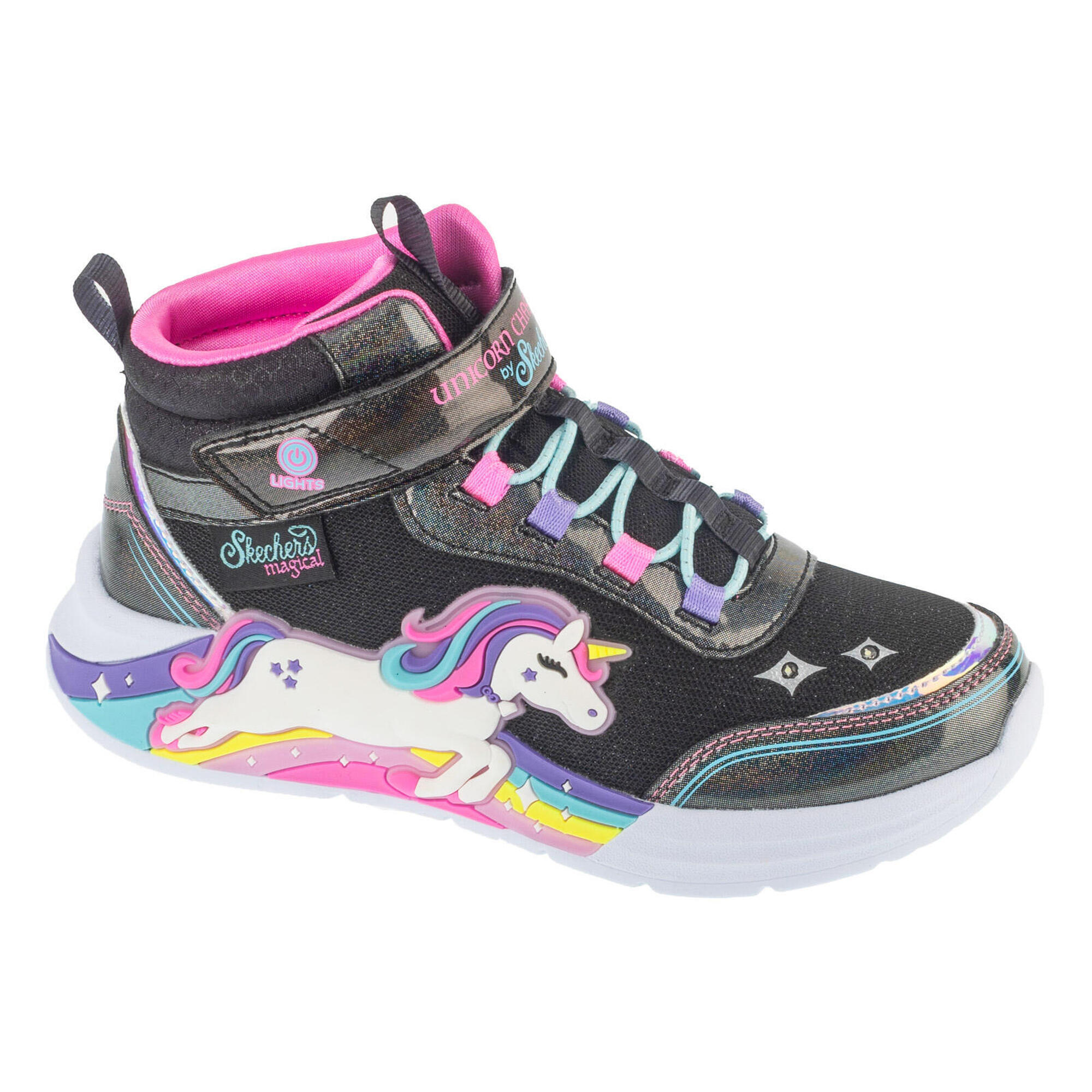 Buty sportowe Sneakersy dziewczęce  S-Lights: Unicorn Chaser - Jumping Magic
