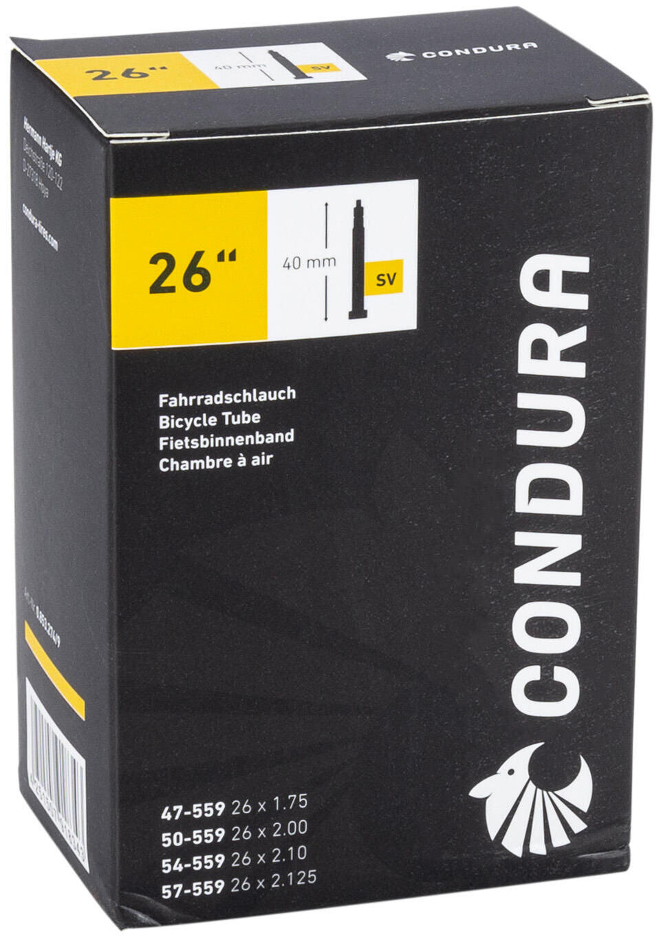 Wewnętrzna Dętka Condura 26 SV40 47/57-559