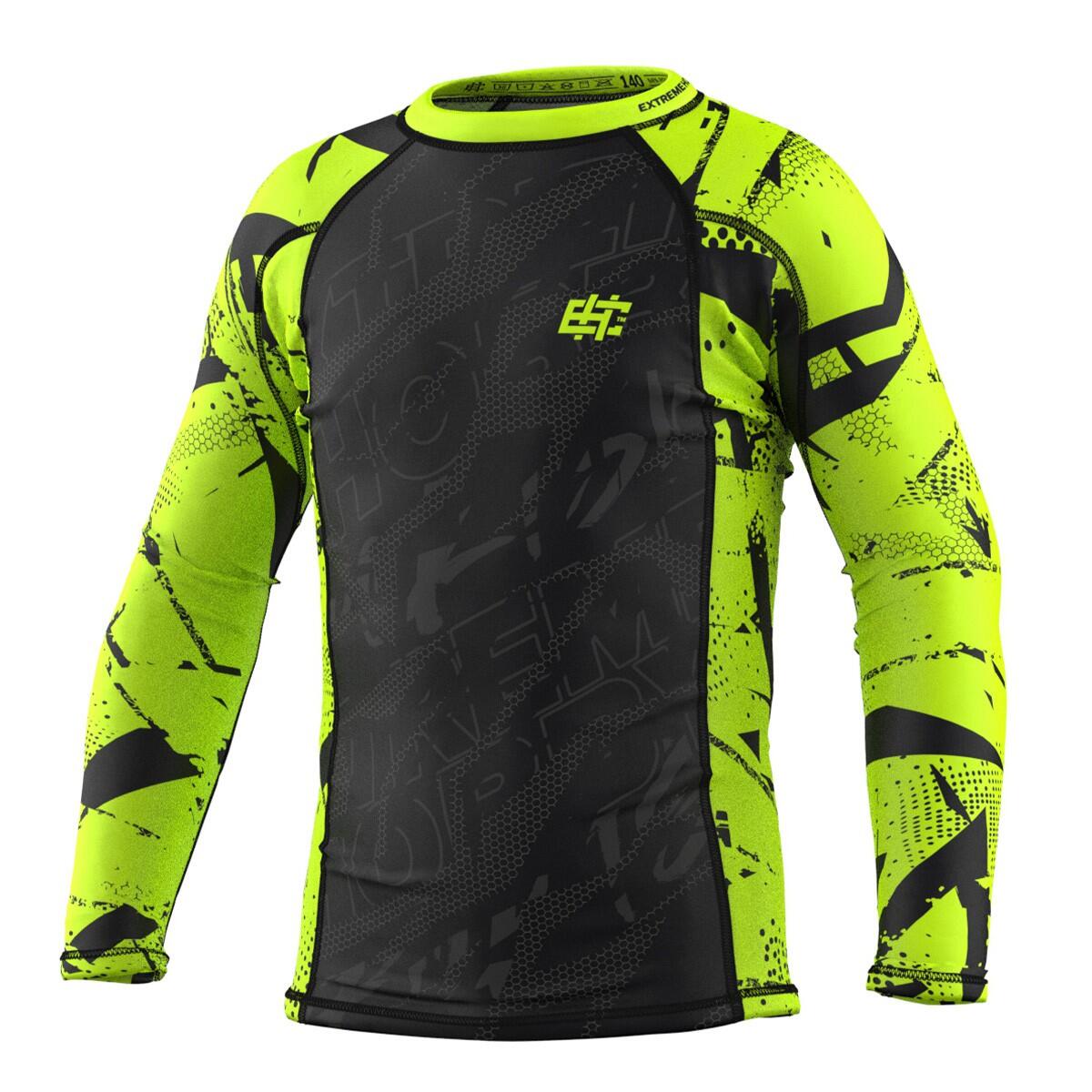 Koszulka Rashguard dla dzieci długi rękaw MMA EXTREME HOBBY NEO