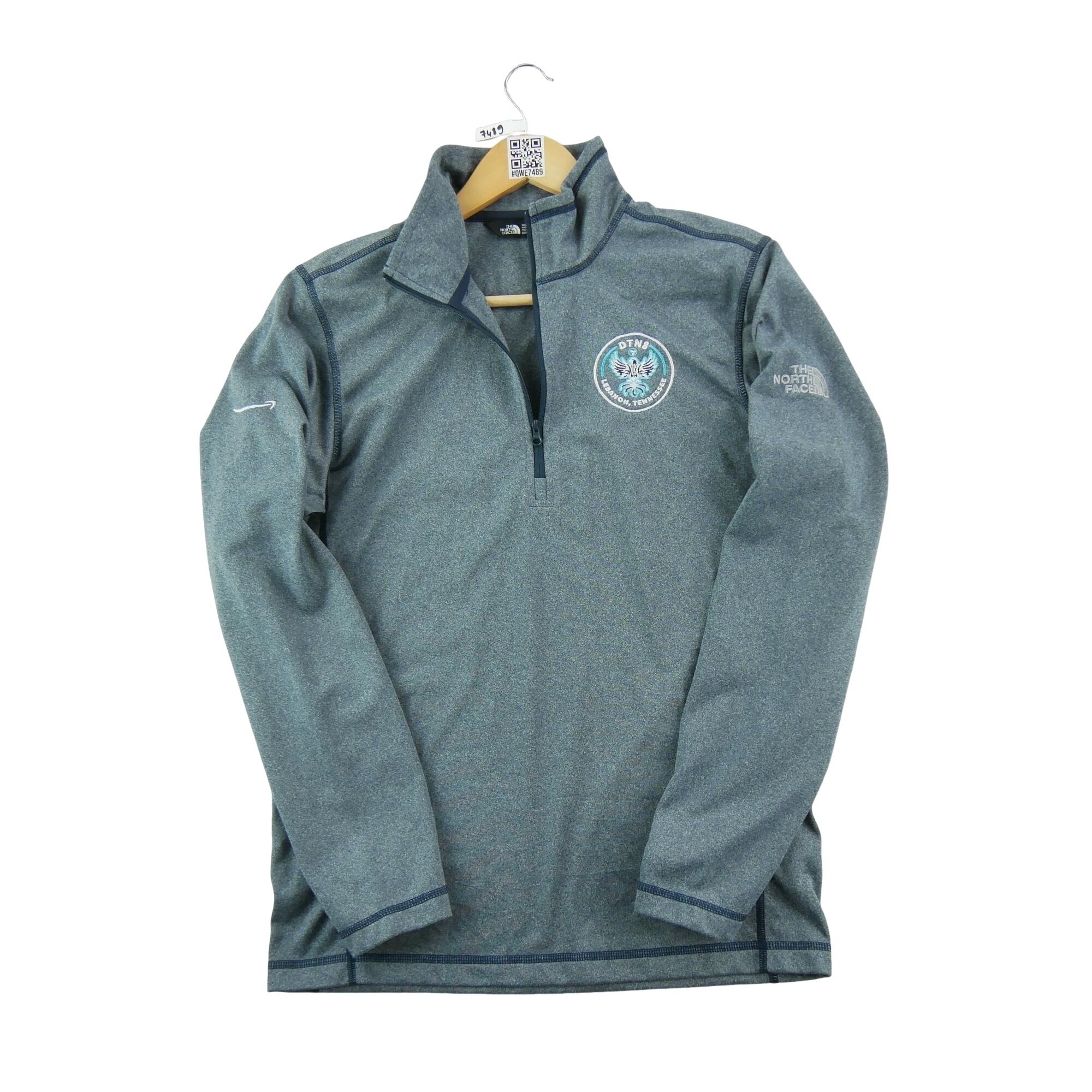 Second life - Polar męski The North Face niebieski - Jak nowy