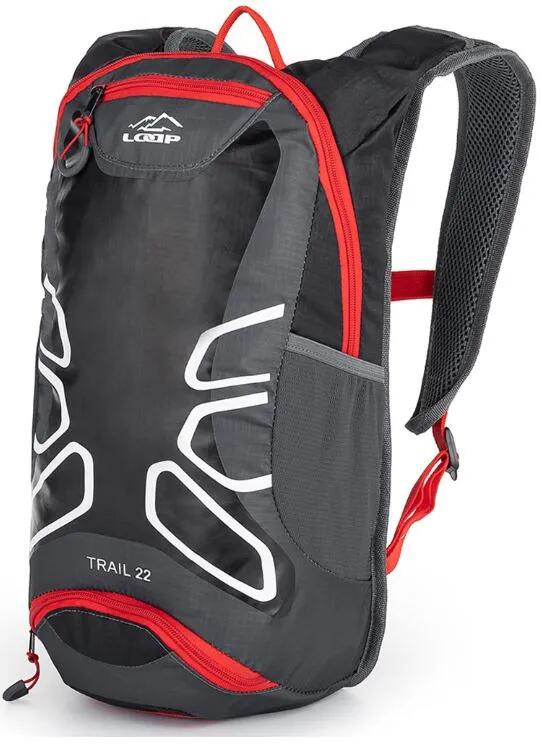 Plecak rowerowy Loap Trail 22 Blk-czerwony czarny