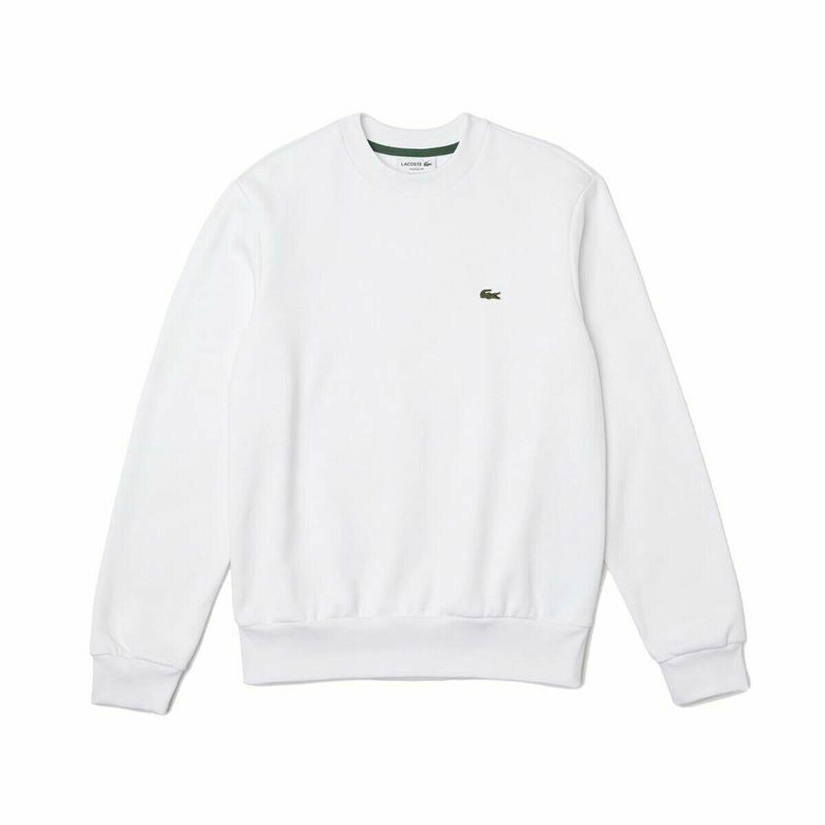 Bluza bez kaptura Męska Lacoste Biały