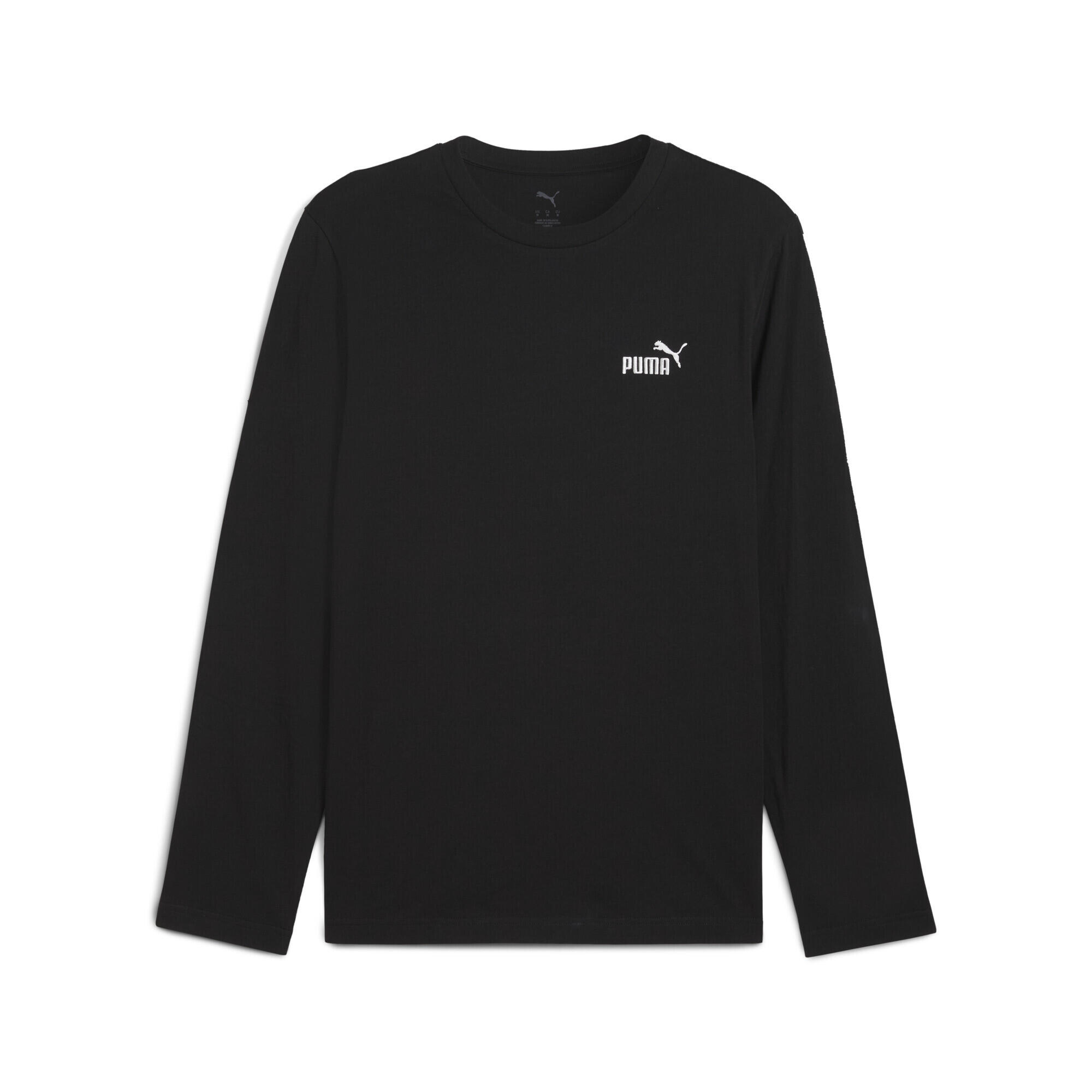 Męska koszulka Essentials z logo No. 1 i długim rękawem PUMA