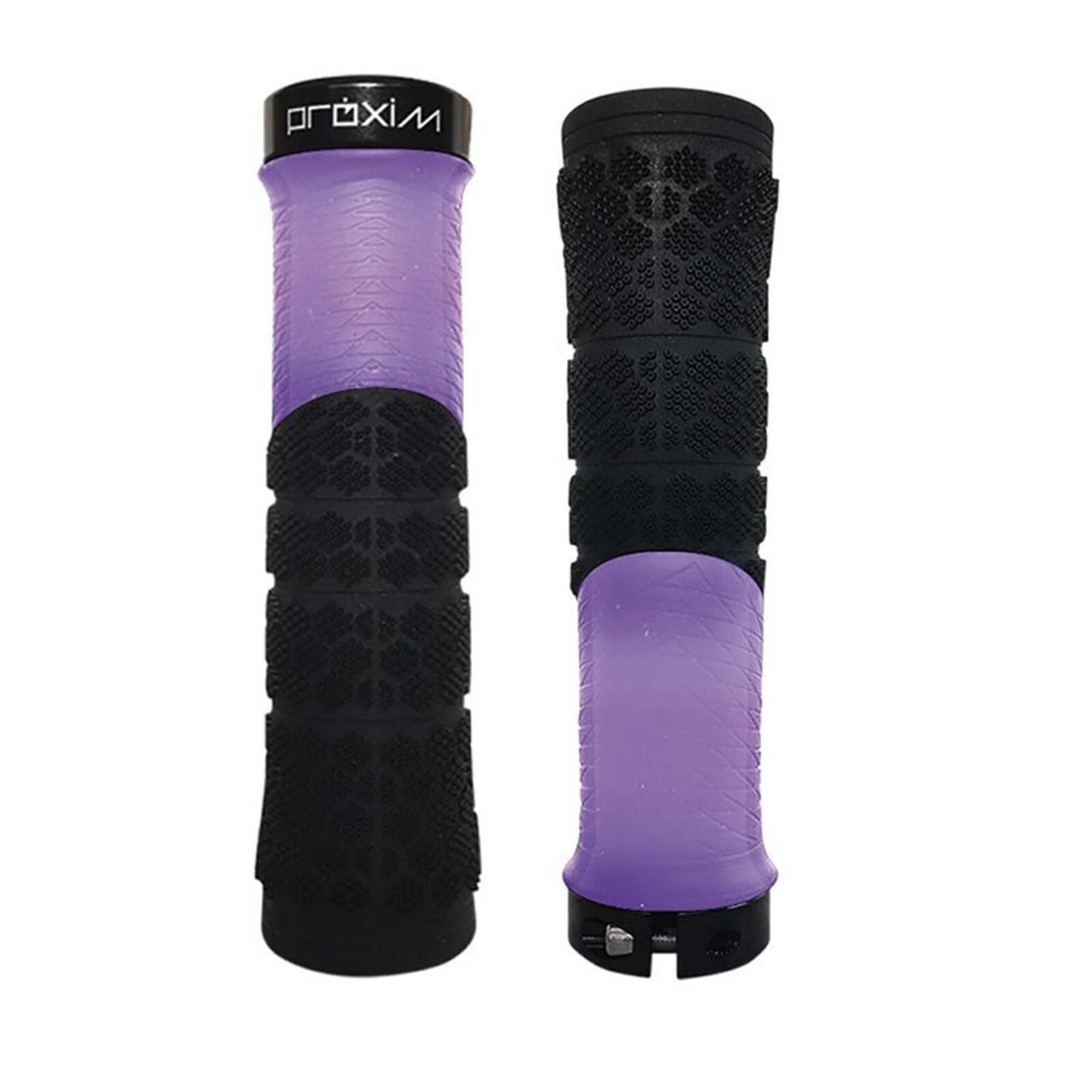 Chwyty Proxim X-Shred, czarny/fioletowy, 135 mm