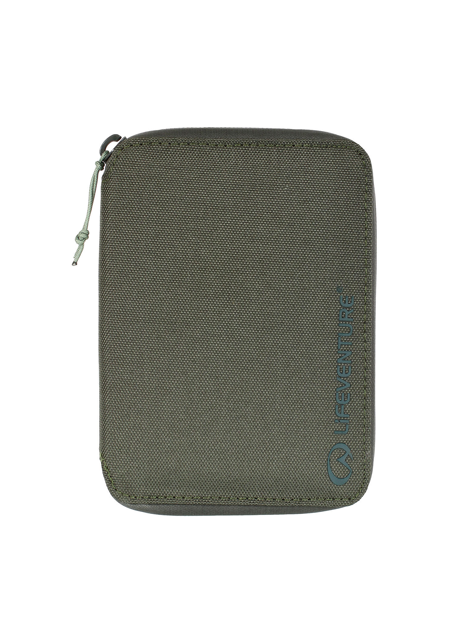 Portfel Lifeventure Recycled RFiD Mini Travel Wallet - olive
