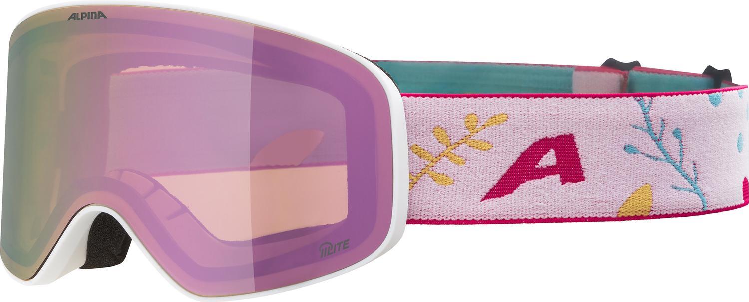 Gogle dziecięce ALPINA FERNIE Q-LITE MATT szkło GOLD S2 new 2025