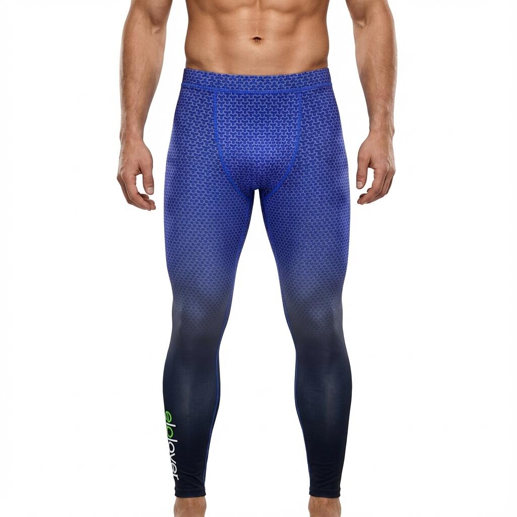 Legginsy treningowe PIRAMID męskie