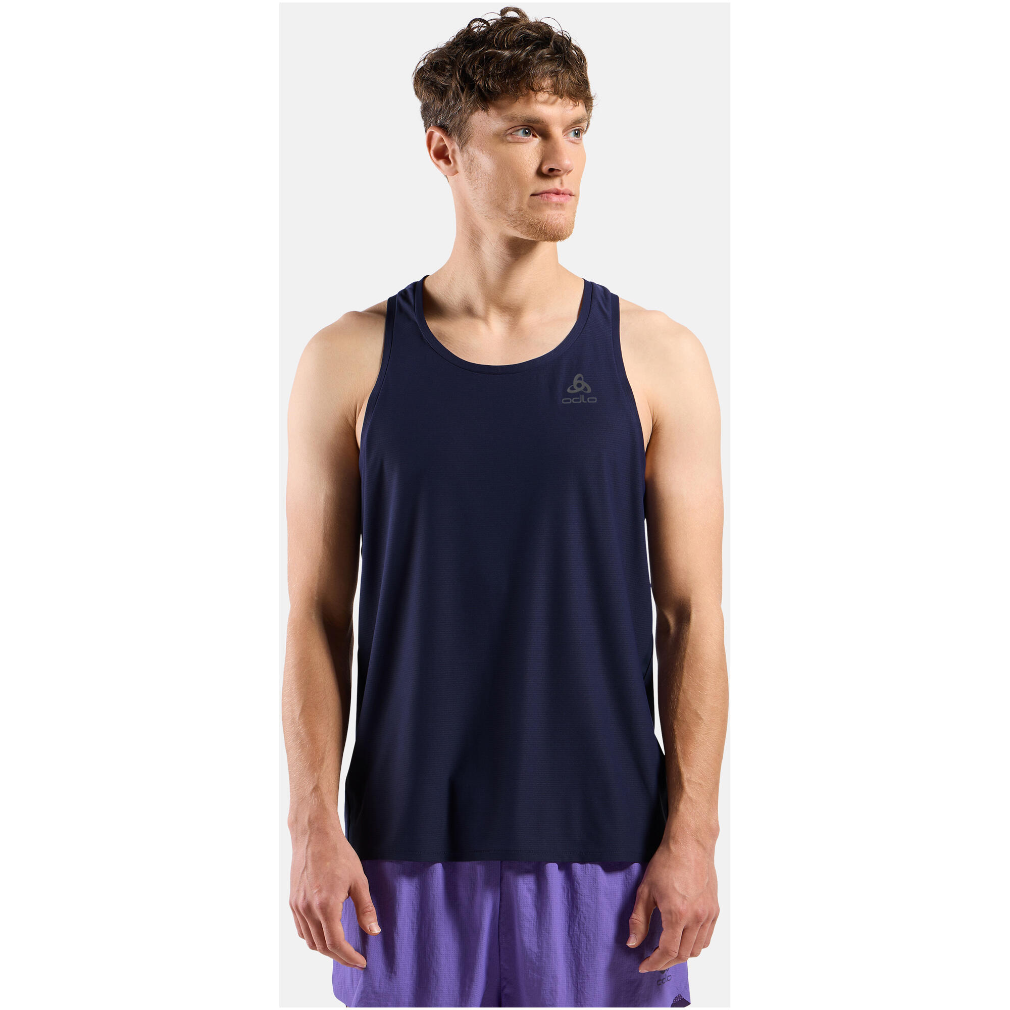 Koszulka bez rękawów męska Odlo Zeroweight Chill-Tec Running Tank 2.0