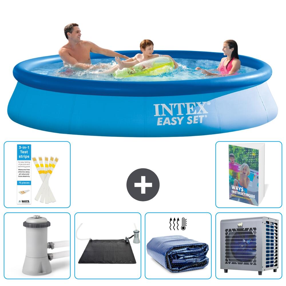 INTEX Basen Easy Set Okrągły - 366x76 cm - 7-częściowy S216
