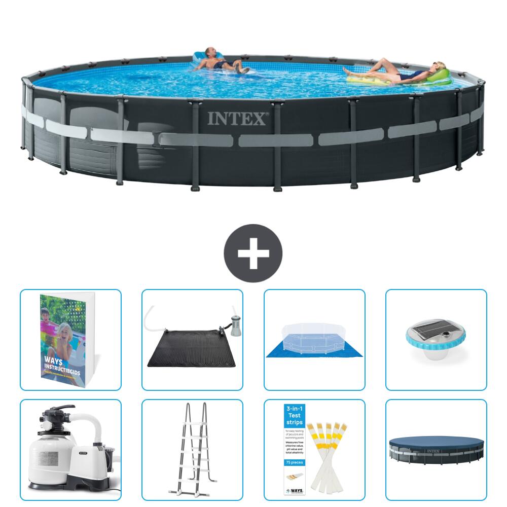 INTEX Basen Ultra XTR Okrągły - 732x132 cm - 9-częściowy S598