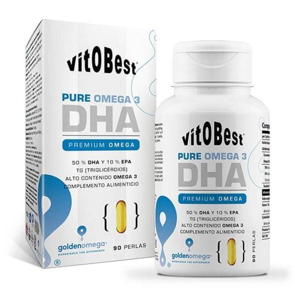 Czysta Omega 3 DHA - 90 kapsułek żelowych VitoBest